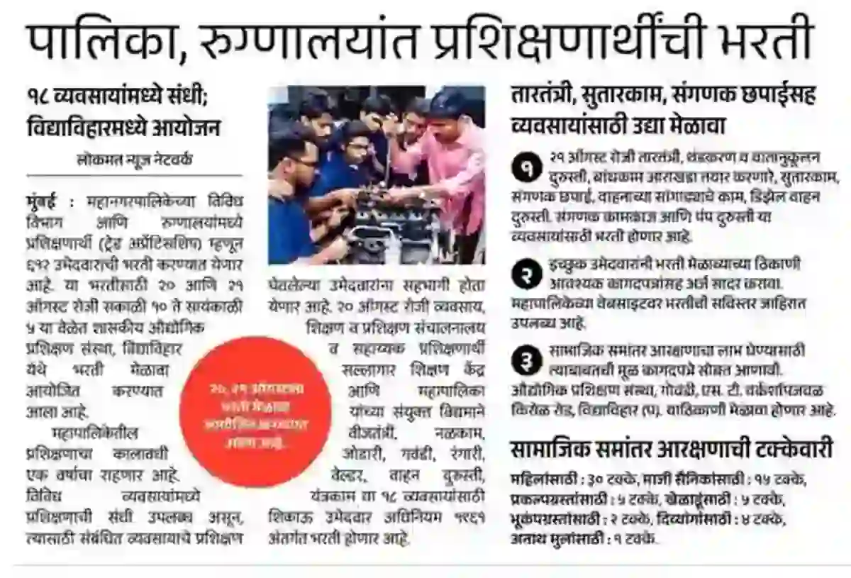 BMC Hospital Job Vacancies