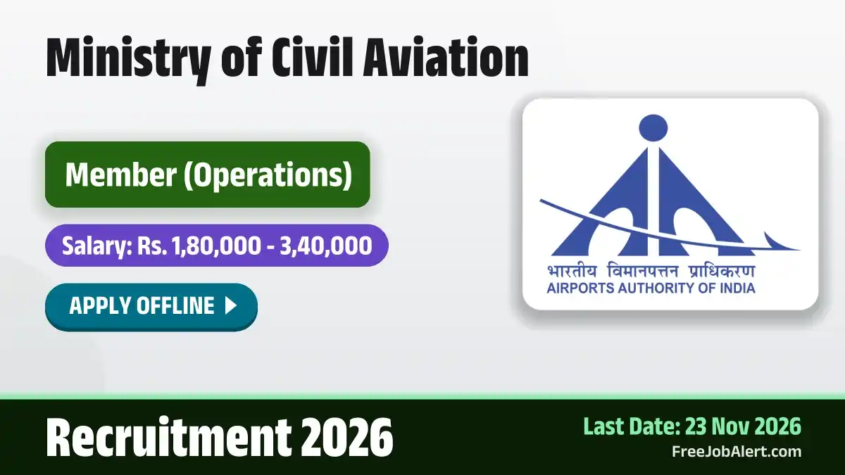 AAI Member Recruitment 2026 – Apply Offline AAI Member Recruitment 2026 – Apply Offline