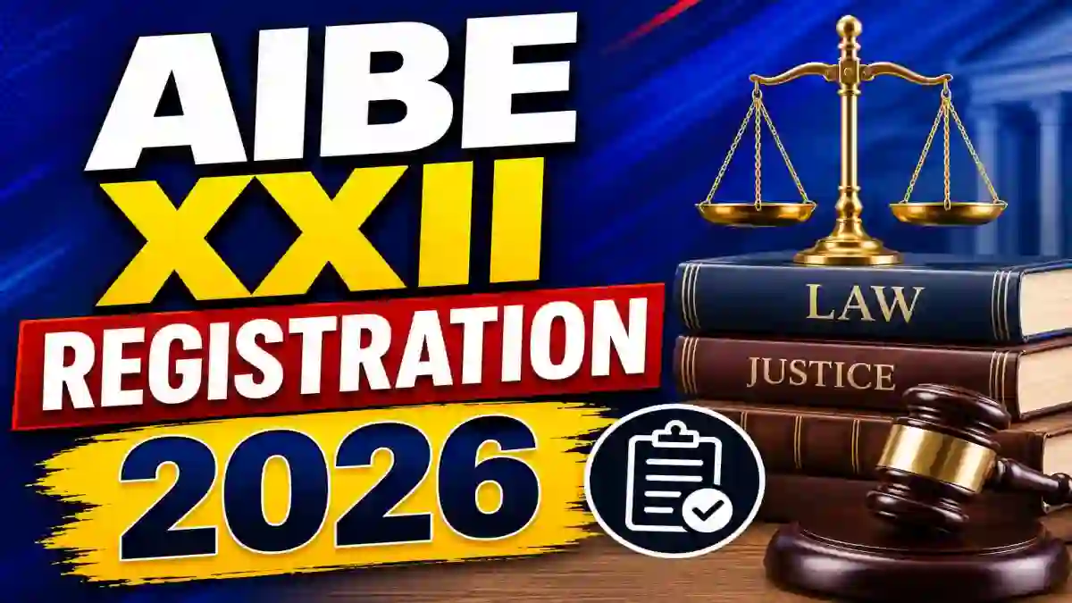 AIBE XXII Application Process 2026 Closes Today - Apply Online, Correction Dates and Exam Schedule