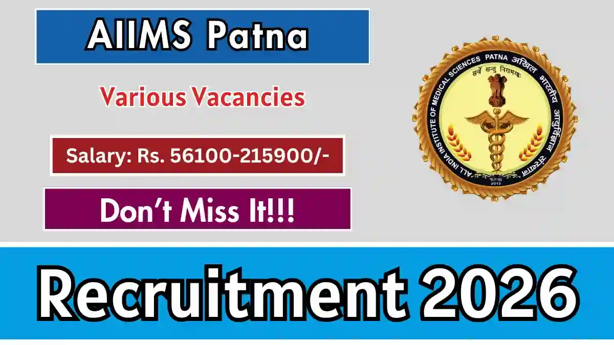 AIIMS Patna Recruitment 2026 – Apply Offline for 11 Superintending Engineer, Senior Analyst and More Posts