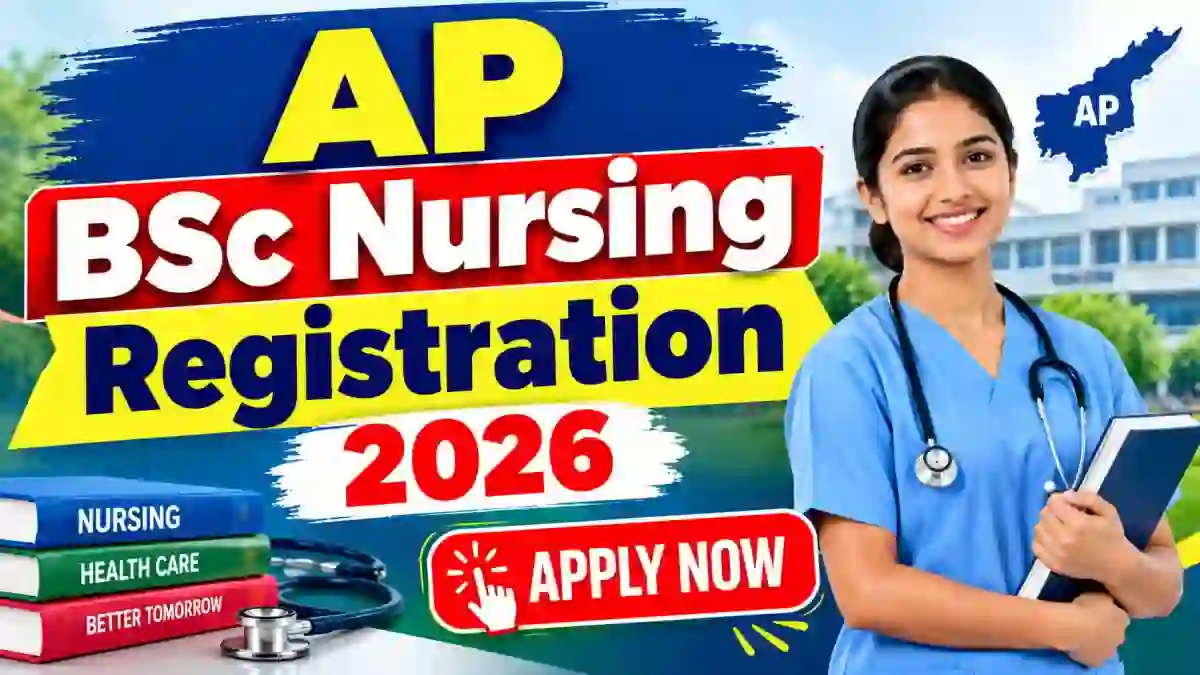 AP B.Sc Nursing Registration 2026 Begins - Direct Link to Online Application at drntr.uhsap.in