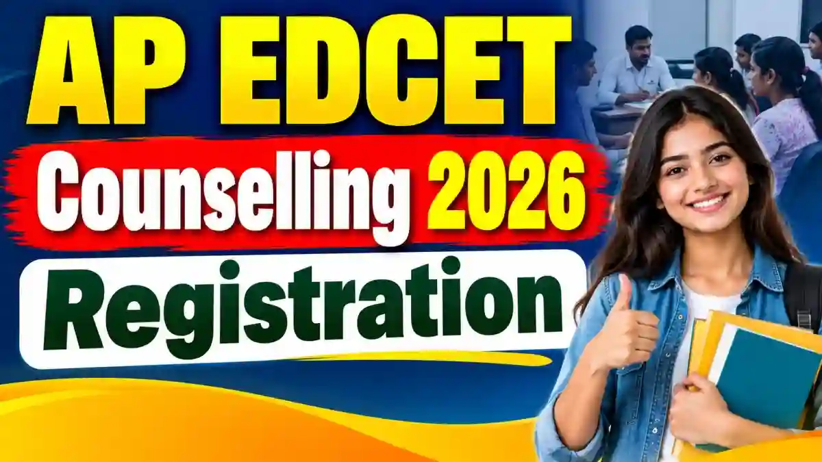 AP EDCET Counselling 2026 Registration Open, Apply by October 12