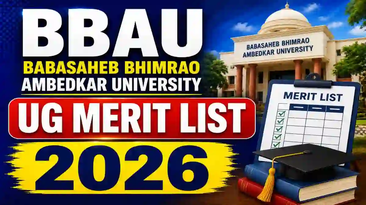 BBAU UG Merit List 2026 Out - Direct Link to Download PDF Online @ bbau.ac.in BBAU UG Merit List 2026 Out - Direct Link to Download PDF Online @ bbau.ac.in
