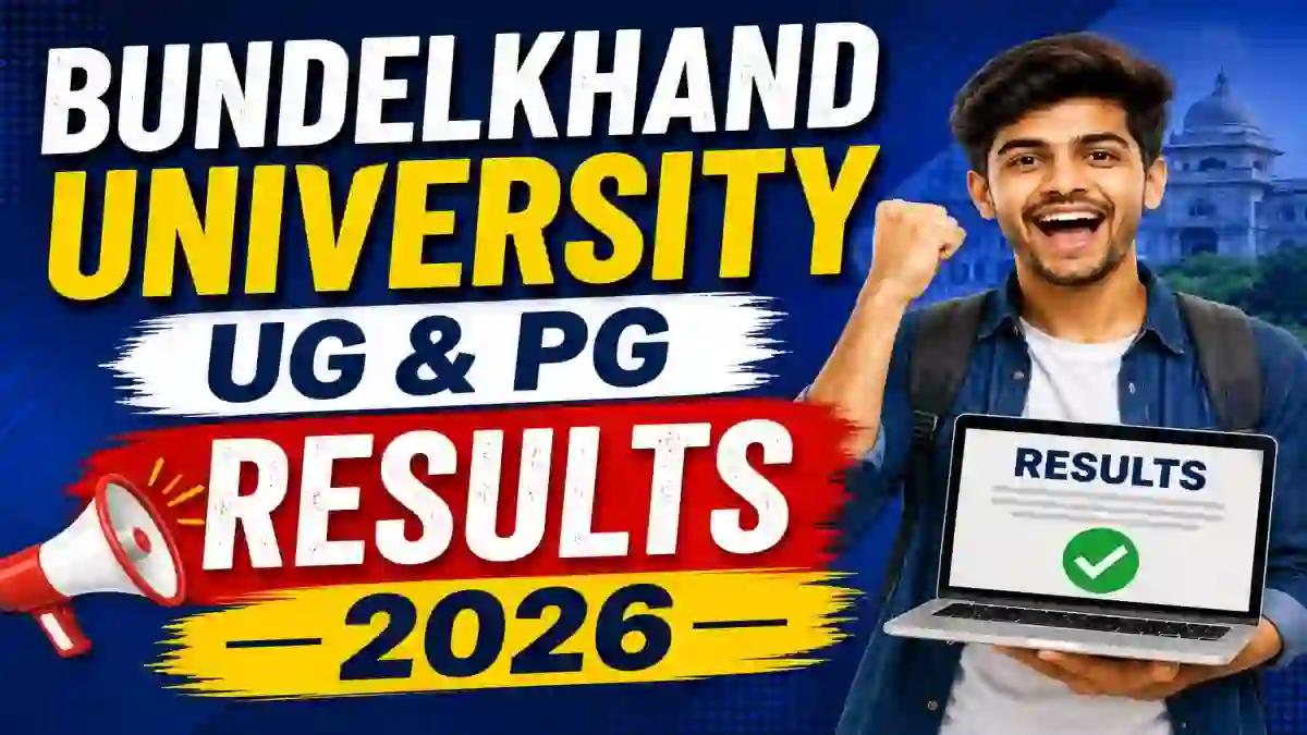 BU Jhansi Result 2026 Out - Check UG & PG Result Online @ bujhansiadm.samarth.edu.in