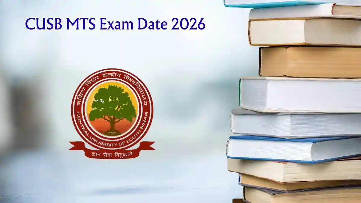 CUSB MTS Exam Date 2026 – Check Multi-Tasking Staff Skill Test Schedule PDF