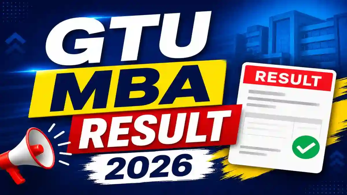 GTU MBA Remedial Result 2026 Out - Check Sem 2 Result Online at gturesults.in