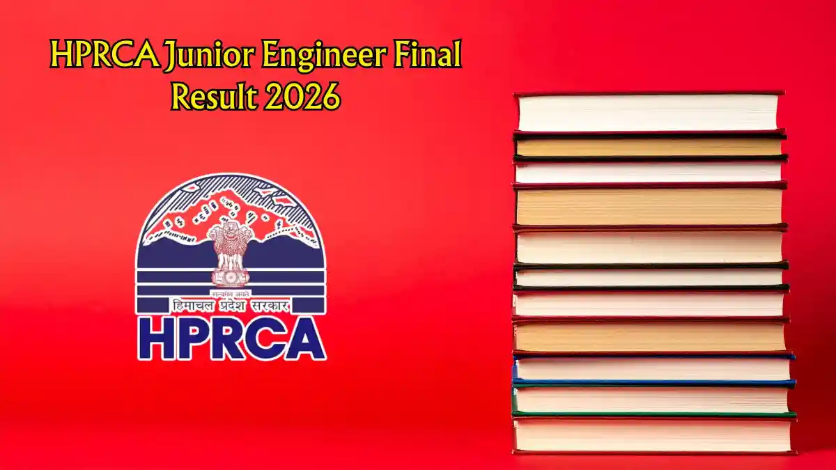 HPRCA JE Final Result 2026 Out - Download Junior Engineer Civil Merit List PDF HPRCA JE Final Result 2026 Out - Download Junior Engineer Civil Merit List PDF