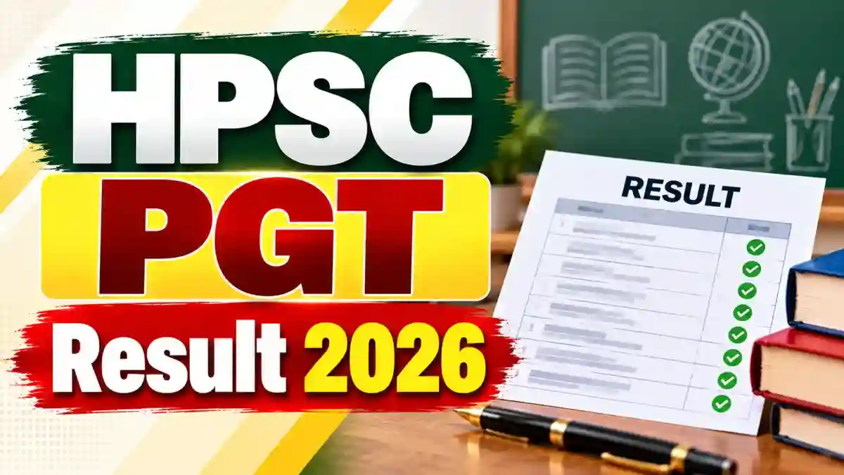 HPSC PGT Computer Science Result 2026 Out - Check Roll-wise Marks PDF at hpsc.gov.in