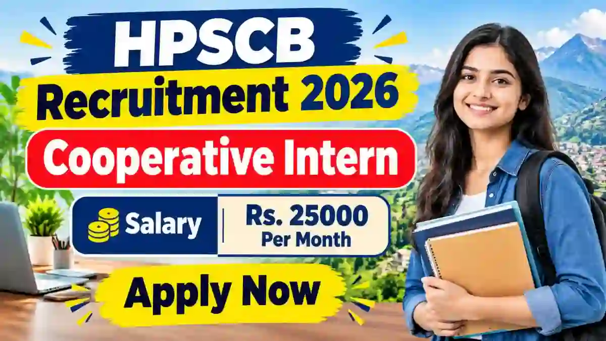 HPSCB Cooperative Intern Recruitment 2026 - Apply Offline