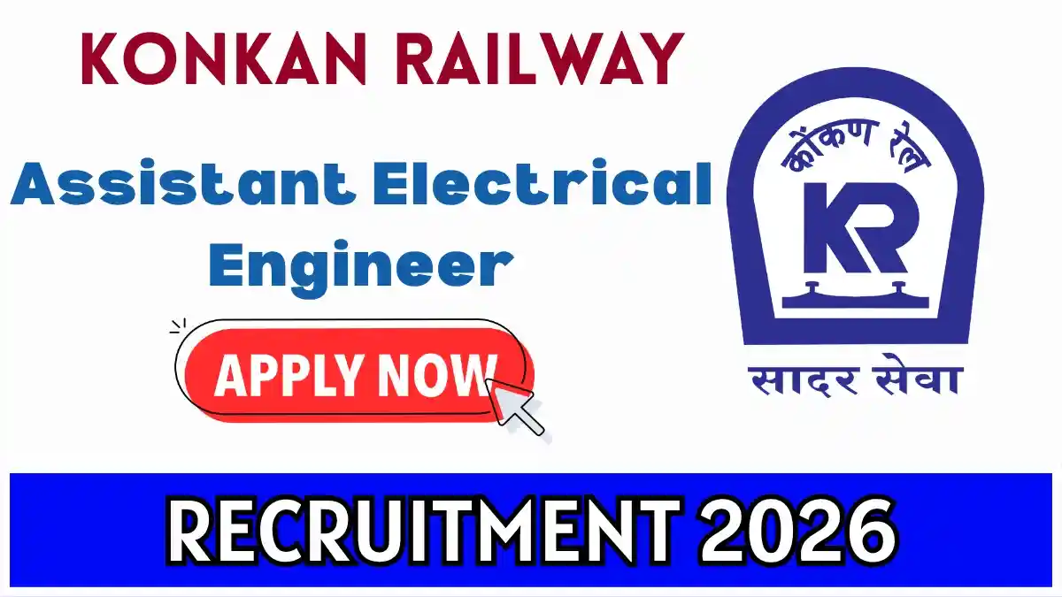 KRCL Assistant Electrical Engineer Recruitment 2026 - Apply Online