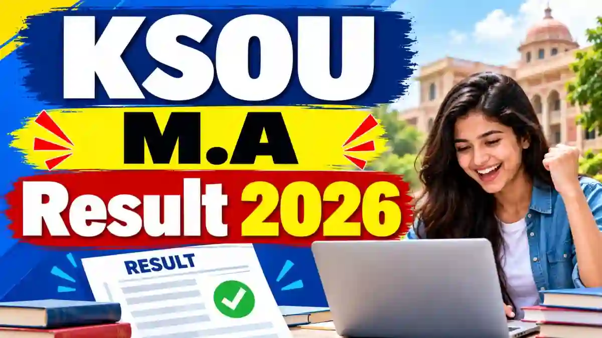 KSOU M.A Repeaters Result 2026 Out - Check Result Online @ ksoumysuru.ac.in