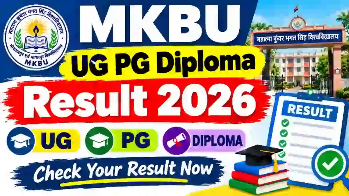 MKBU Result 2026 Out - Check UG, PG & Diploma Result Online at mkbhavuni.edu.in MKBU Result 2026 Out - Check UG, PG & Diploma Result Online at mkbhavuni.edu.in