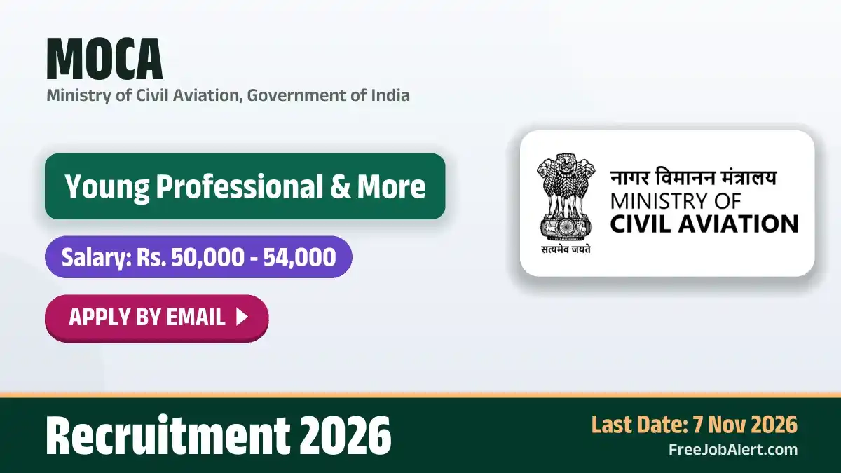 MOCA Young Professional Recruitment 2026 – Apply Online