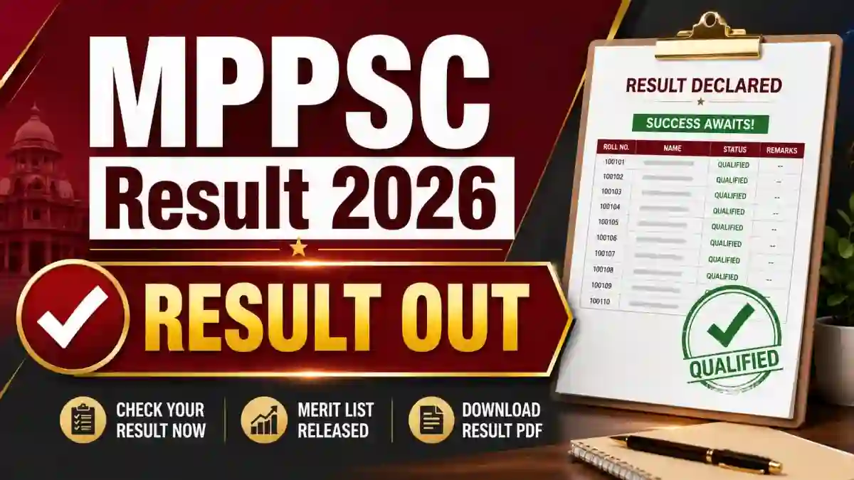 MPPSC Veterinary Assistant Surgeon Result 2026 Out - Check Interview Shortlist, Dates & PDF at mppsc.mp.gov.in