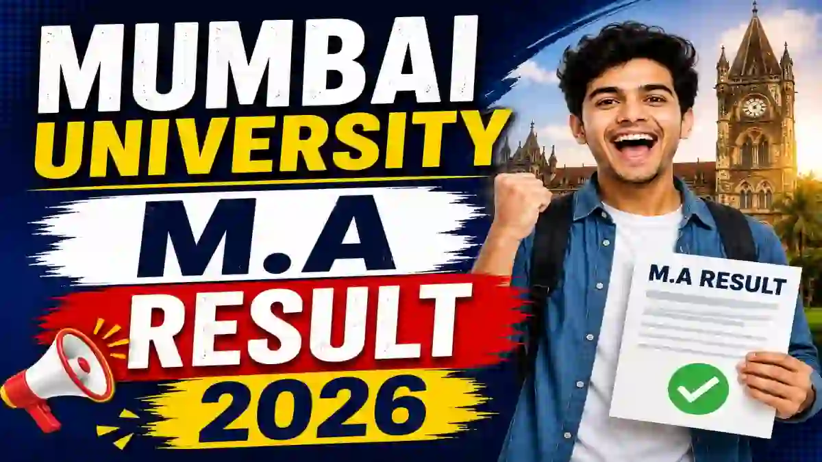 Mumbai University M.A Result 2026 Out - Check Semester Result Online @ mu.ac.in