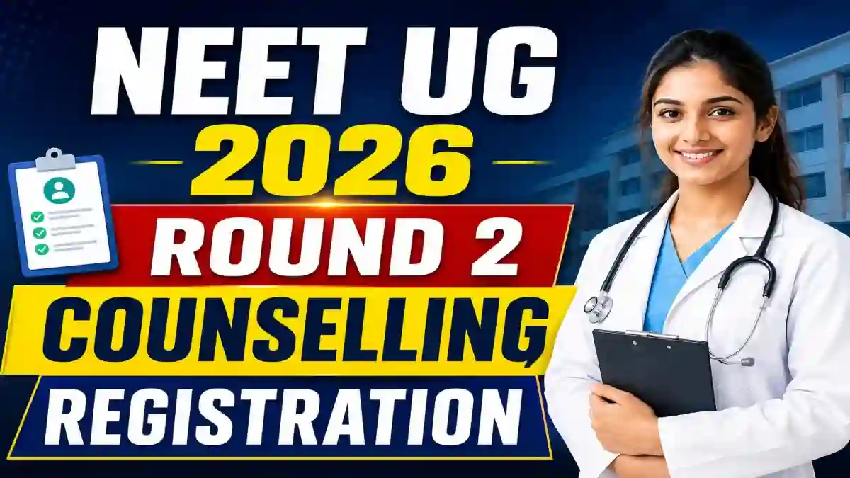 NEET UG 2026 Round 2 Counselling Registration - Check Choice Filling Online at mcc.nic.in