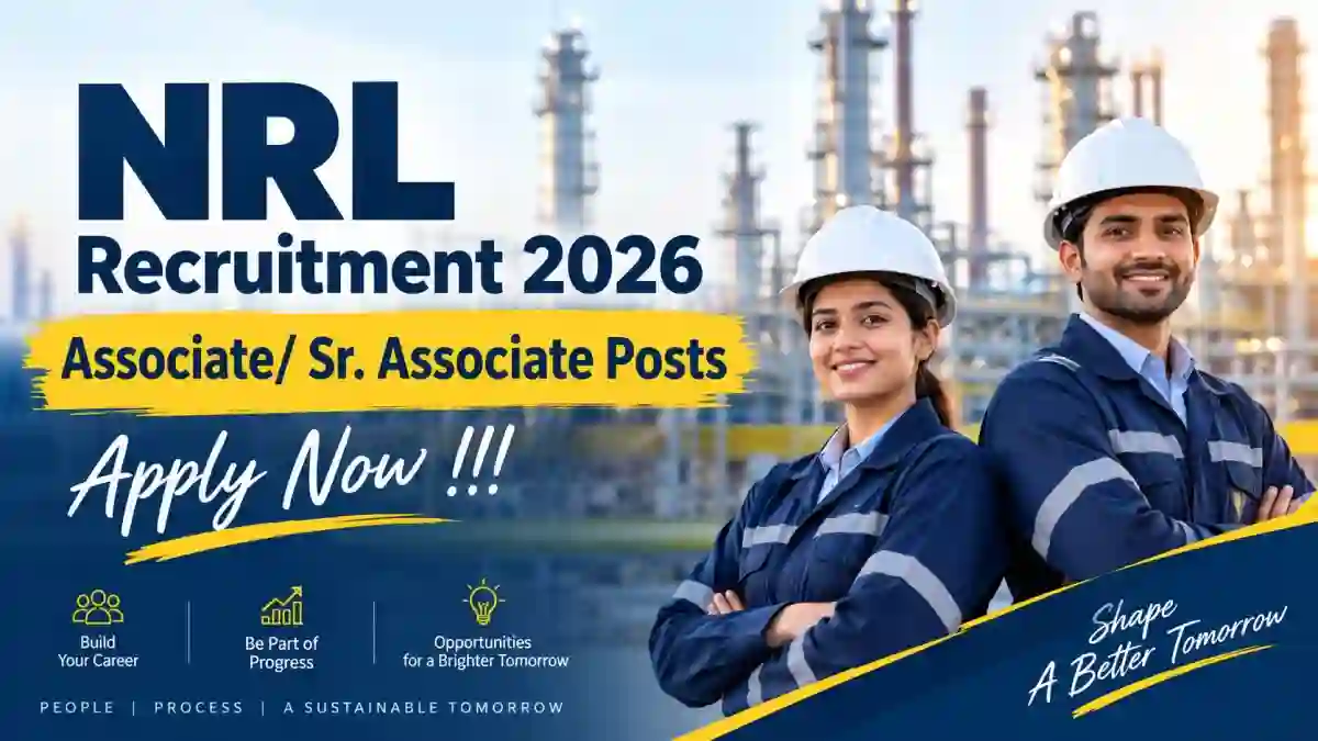 NRL Recruitment 2026 - Apply Online for Associate/ Sr. Associate Posts
