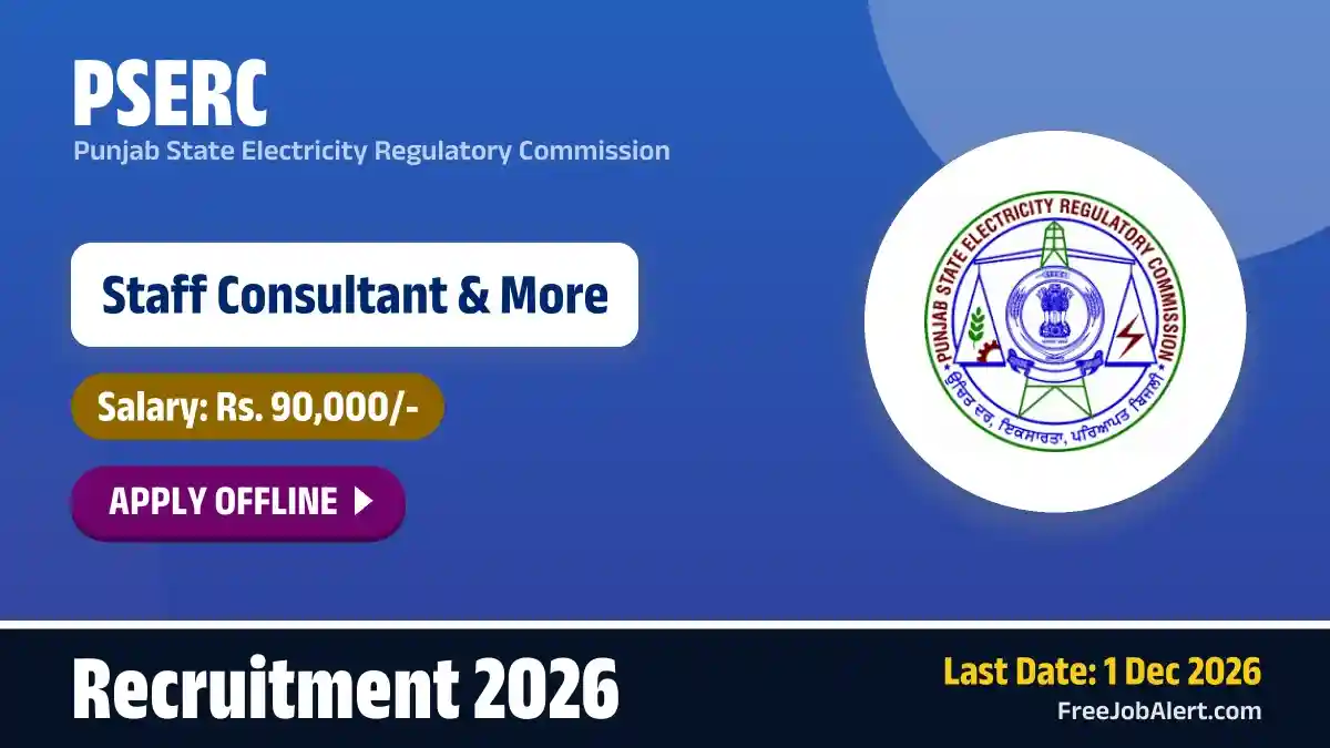 PSERC Recruitment 2026 – Apply Offline for Staff Consultant, Director Finance and More Posts