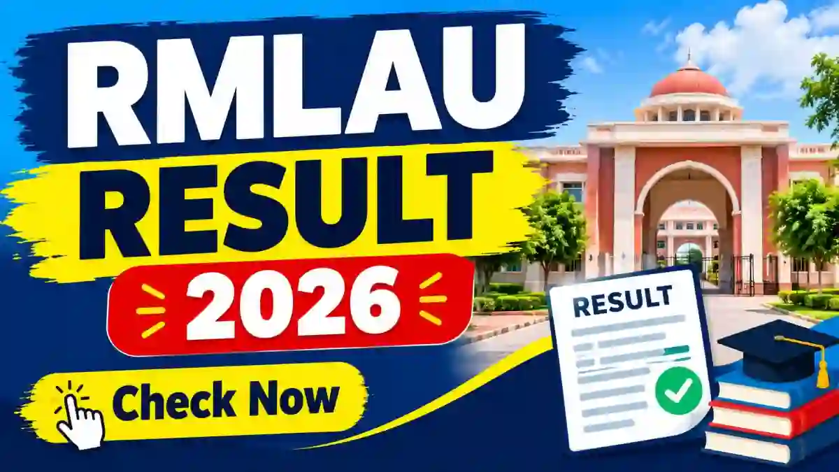 RMLAU Result 2026 Out - Direct Link to Check UG & PG Result Online at rmlau.ac.in RMLAU Result 2026 Out - Direct Link to Check UG & PG Result Online at rmlau.ac.in