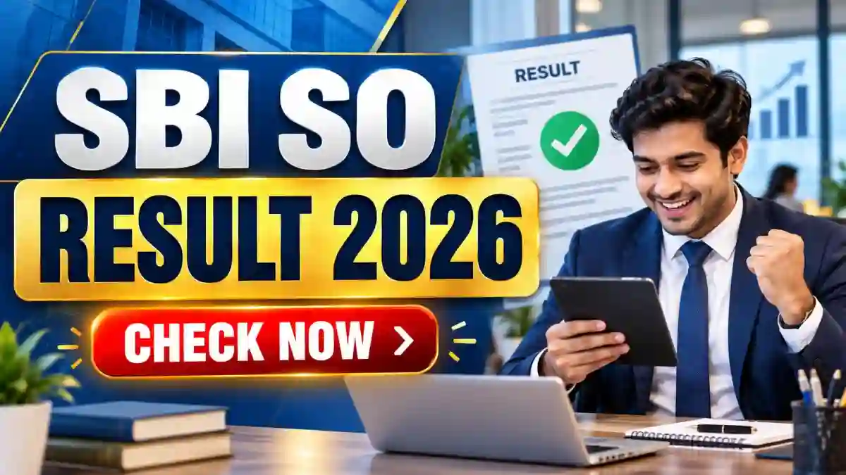 SBI SO Result 2026 (Out) - Deputy Manager & Assistant Manager Law Result PDF