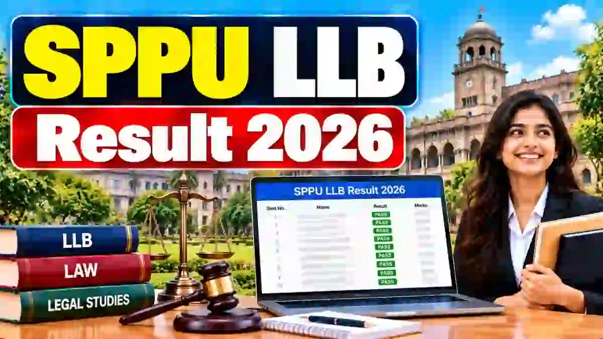 SPPU LLB Result 2026 Out - Check Third Year Result Online @ unipune.ac.in