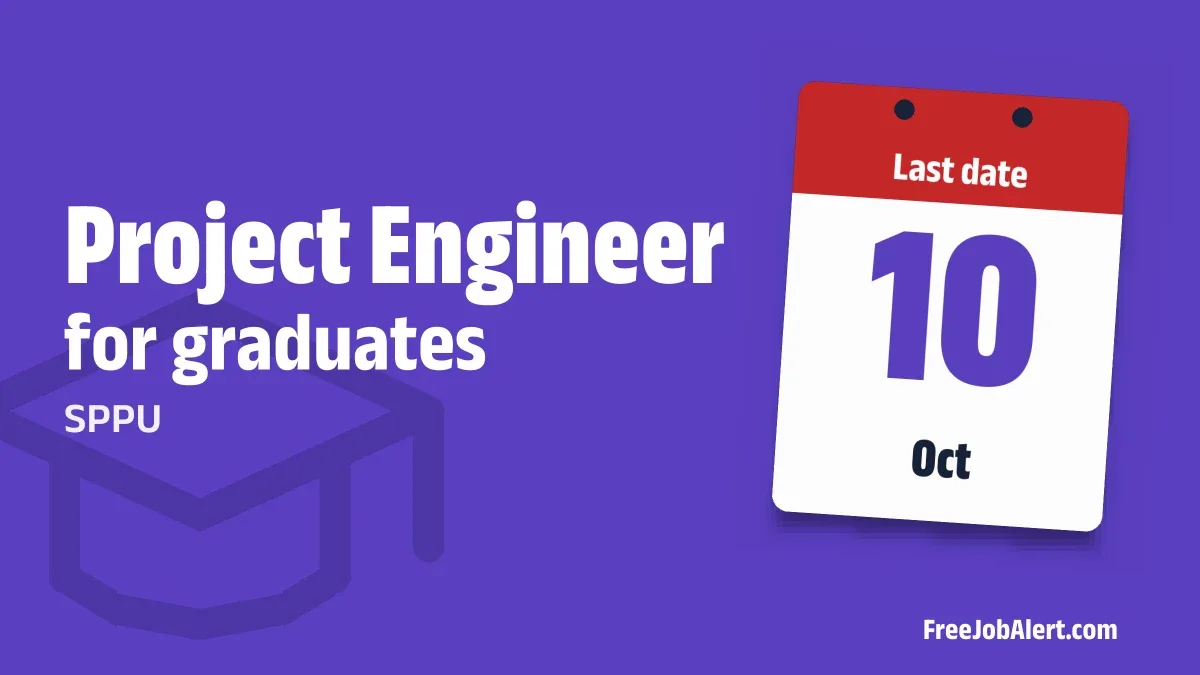 SPPU Recruitment 2026 – Apply Online for 2 Project Engineer & Project Assistant Posts