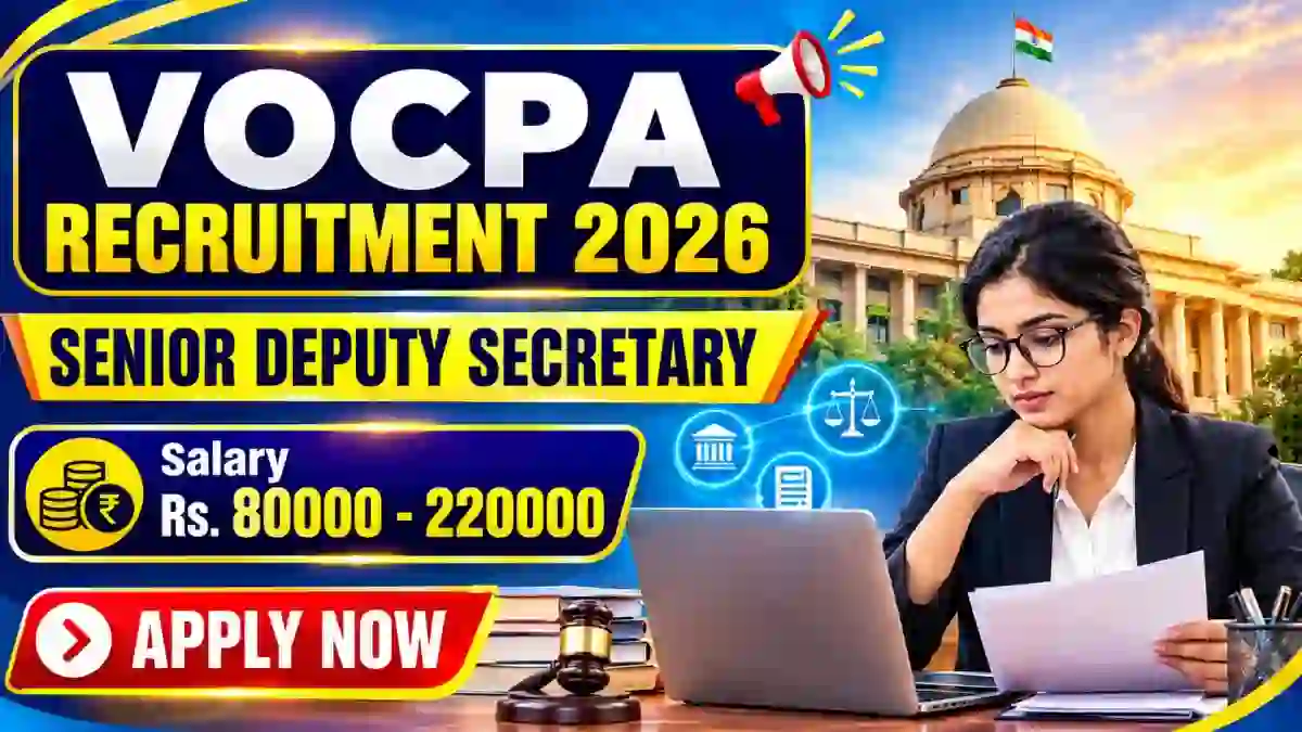 VOCPA Senior Deputy Secretary Recruitment 2026 - Apply Offline