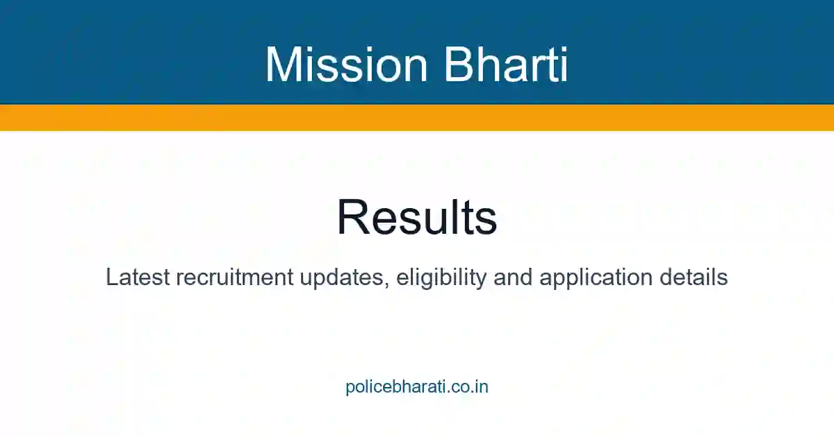 Results 2026 Examinations - नवीन प्रकाशित झालेल्या निकाल Results 2026 Examinations - नवीन प्रकाशित झालेल्या निकाल
